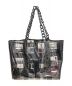 CHANEL (シャネル) ビニールプラチェーントートバッグ ブラック サイズ:- ウィンドウライン：64800円