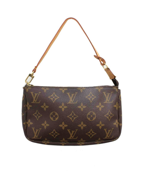 LOUIS VUITTON（ルイ ヴィトン）LOUIS VUITTON (ルイヴィトン) ポシェットアクセソワール　 ブラウン サイズ:- モノグラム M51980 VI0074の古着・服飾アイテム