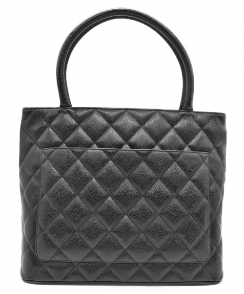 CHANEL（シャネル）CHANEL (シャネル) 復刻トートバッグ ブラック サイズ:- キャビアスキンの古着・服飾アイテム