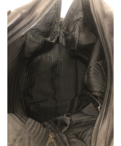 PRADA（プラダ）PRADA (プラダ) トートバッグ ブラウン VA0749 レザー ■の古着・服飾アイテム