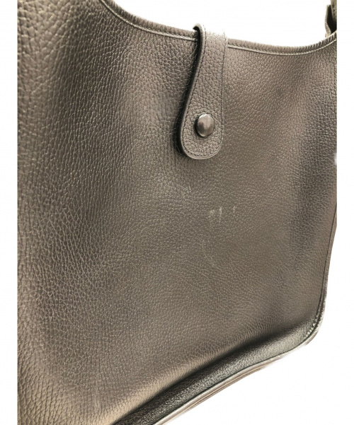 HERMES（エルメス）HERMES (エルメス) エブリンPM ブラック サイズ:PM トリヨンクレマンス 〇Y(1995年)の古着・服飾アイテム