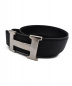HERMES (エルメス) コンスタンスHベルト ブラック サイズ:70 シルバー金具：44800円