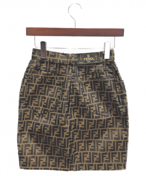 FENDI（フェンディ）FENDI (フェンディ) ズッカ柄スカート サイズ:Mの古着・服飾アイテム