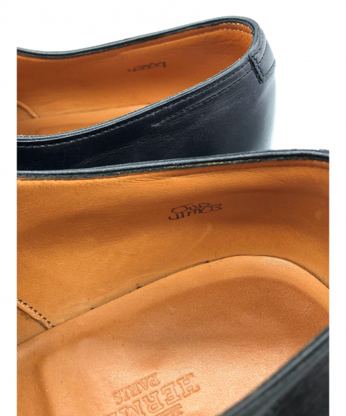 HERMES（エルメス）HERMES (エルメス) レースアップシューズ ブラック サイズ:41の古着・服飾アイテム