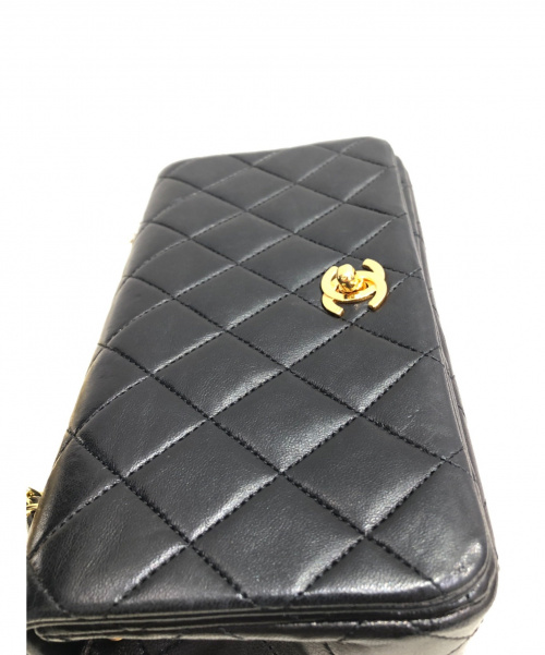 CHANEL（シャネル）CHANEL (シャネル) ミニマトラッセ ブラック サイズ:- チェーンショルダーバッグの古着・服飾アイテム