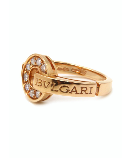 BVLGARI（ブルガリ）BVLGARI (ブルガリ) ブルガリブルガリリング サイズ:8号 K18PGの古着・服飾アイテム