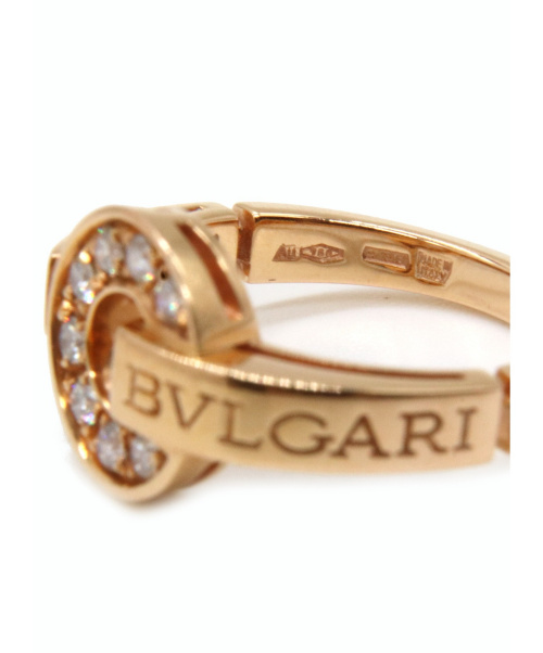 BVLGARI（ブルガリ）BVLGARI (ブルガリ) ブルガリブルガリリング サイズ:8号 K18PGの古着・服飾アイテム