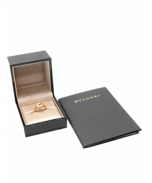 BVLGARI（ブルガリ）BVLGARI (ブルガリ) ブルガリブルガリリング サイズ:8号 K18PGの古着・服飾アイテム