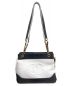 CHANEL（シャネル）の古着「ココマークチェーントートバッグ」｜ホワイト×ネイビー