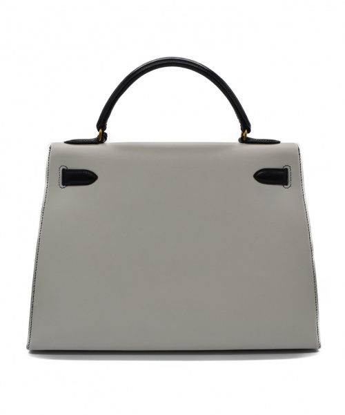 HERMES（エルメス）HERMES (エルメス) ケリー32 トリコロールカラー サイズ:32 ボックスカーフ　ゴールド金具　外縫いの古着・服飾アイテム