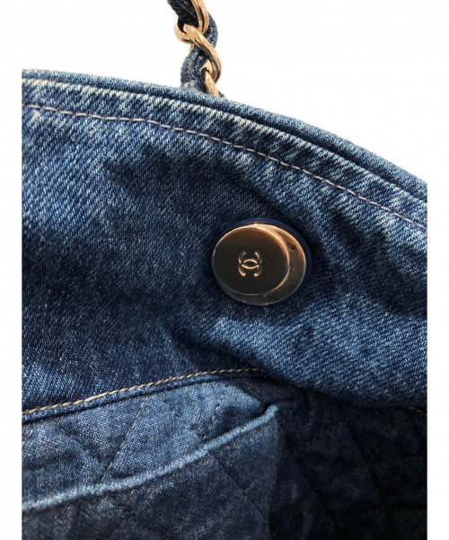 CHANEL（シャネル）CHANEL (シャネル) チェーントートバッグ サイズ:ｰ AS0480 デニムの古着・服飾アイテム