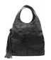 CHANEL (シャネル) チョコバー フリンジトートバッグ ブラック サイズ:- レザー 7832986：71800円