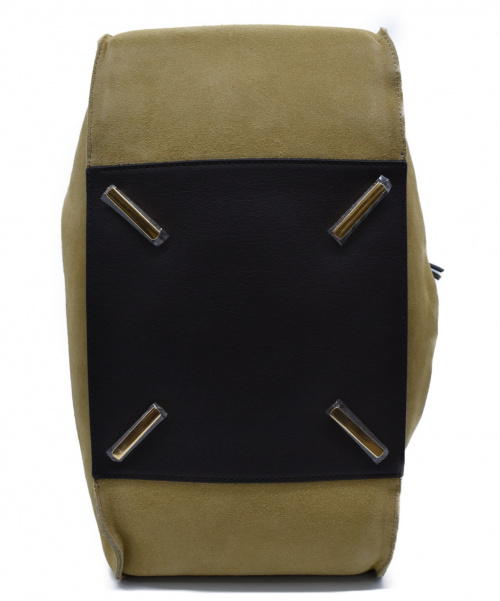 LOEWE（ロエベ）LOEWE (ロエベ) ハンモックバッグ カーキ サイズ:- レザー×スエードの古着・服飾アイテム