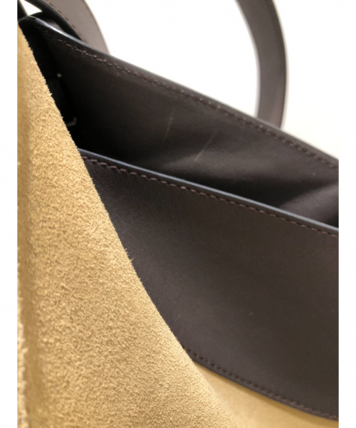LOEWE（ロエベ）LOEWE (ロエベ) ハンモックバッグ カーキ サイズ:- レザー×スエードの古着・服飾アイテム