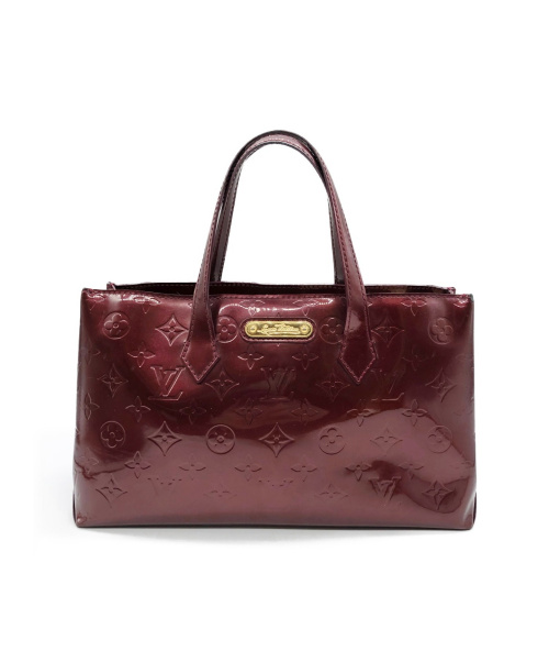 LOUIS VUITTON（ルイ ヴィトン）LOUIS VUITTON (ルイ ヴィトン) ウィルシャーPM ワインレッド サイズ:PM ヴェルニ SN1150の古着・服飾アイテム