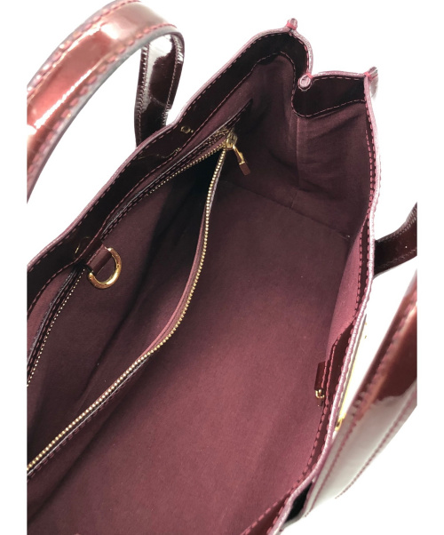 LOUIS VUITTON（ルイ ヴィトン）LOUIS VUITTON (ルイ ヴィトン) ウィルシャーPM ワインレッド サイズ:PM ヴェルニ SN1150の古着・服飾アイテム