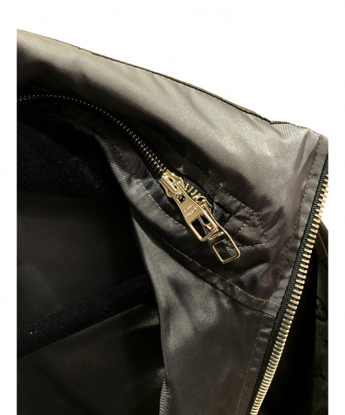 LOUIS VUITTON（ルイ ヴィトン）LOUIS VUITTON (ルイヴィトン) 19AWリバーシブルナイロンパーカー グレー×ブラック サイズ:50の古着・服飾アイテム