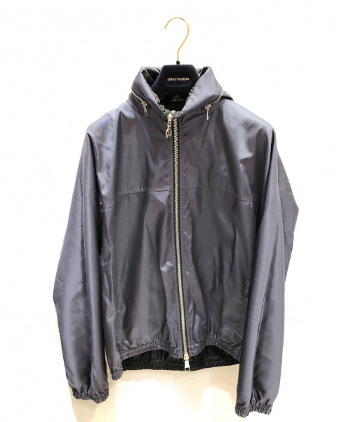 LOUIS VUITTON（ルイ ヴィトン）LOUIS VUITTON (ルイヴィトン) 19AWリバーシブルナイロンパーカー グレー×ブラック サイズ:50の古着・服飾アイテム