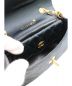 中古・古着 CHANEL (シャネル) チェーンショルダーバッグ ブラック サイズ:- シルク×レザー 1496818：234000円