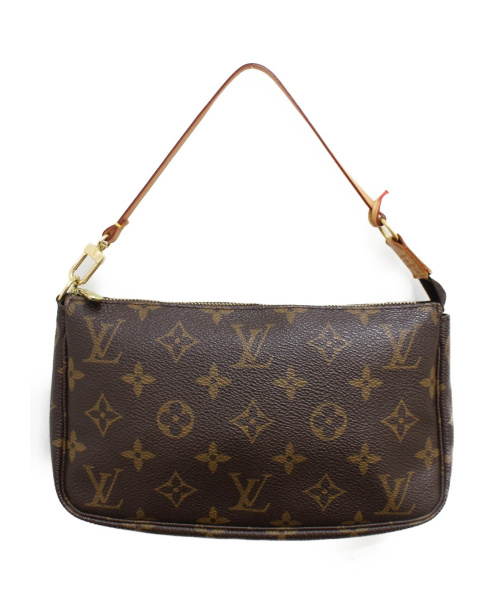 LOUIS VUITTON（ルイ ヴィトン）LOUIS VUITTON (ルイヴィトン) ポシェット・アクセソワール ブラウン サイズ:- モノグラム M51980 VI1021の古着・服飾アイテム