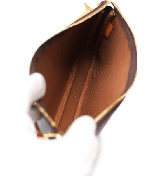 LOUIS VUITTON（ルイ ヴィトン）LOUIS VUITTON (ルイヴィトン) ポシェット・アクセソワール ブラウン サイズ:- モノグラム M51980 VI1021の古着・服飾アイテム