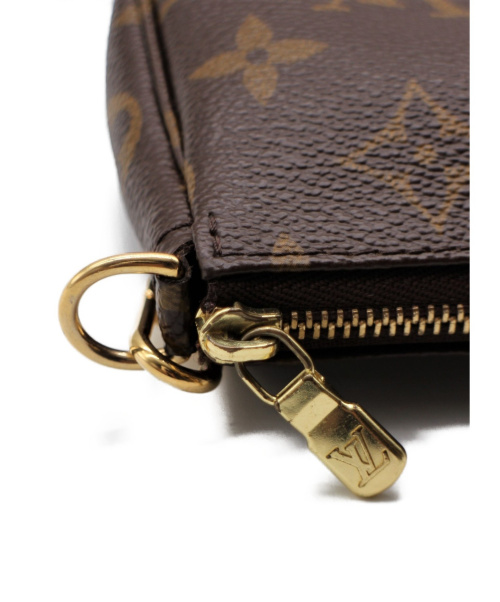 LOUIS VUITTON（ルイ ヴィトン）LOUIS VUITTON (ルイヴィトン) ミニ・ポシェット・アクセソワール ブラウン サイズ:ミニ モノグラム M58009 FL1004の古着・服飾アイテム