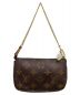 LOUIS VUITTON (ルイヴィトン) ミニ・ポシェット・アクセソワール ブラウン サイズ:ミニ モノグラム M58009 FL1004：34800円