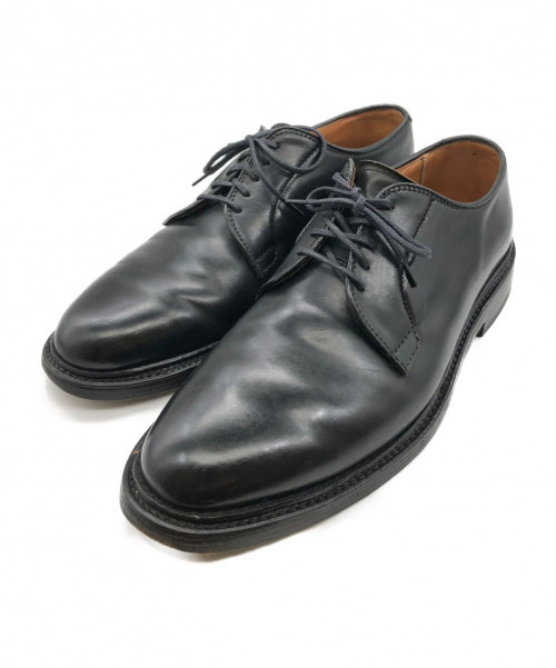 Alden（オールデン）ALDEN (オールデン) 別注プレーントゥシューズ ブラック サイズ:6 1/2D 9901 コードバンの古着・服飾アイテム