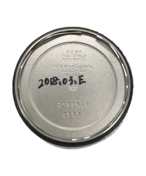 IWC（アイダブリューシー）IWC (アイダブリューシー) アンティークウォッチ Cal.403 手巻き ステンレススチール 34mmの古着・服飾アイテム