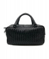 BOTTEGA VENETA (ボッテガヴェネタ) ミニボストンバッグ ブラック サイズ:- イントレチャート レザー：34800円