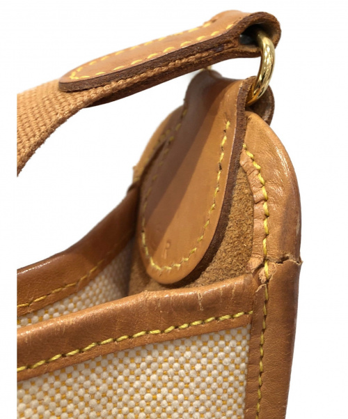 HERMES（エルメス）HERMES (エルメス) ヴェスパPM ベージュ サイズ:PM ショルダーバッグ トワルアッシュ ○Zの古着・服飾アイテム