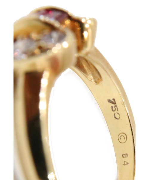 VAN CLEEF & ARPELS（ヴァンクリーフ＆アーペル）VAN CLEEF & ARPELS (ヴァンクリーフアンドアーペル) セレスティンリング サイズ:84の古着・服飾アイテム