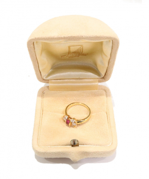 VAN CLEEF & ARPELS（ヴァンクリーフ＆アーペル）VAN CLEEF & ARPELS (ヴァンクリーフアンドアーペル) セレスティンリング サイズ:84の古着・服飾アイテム