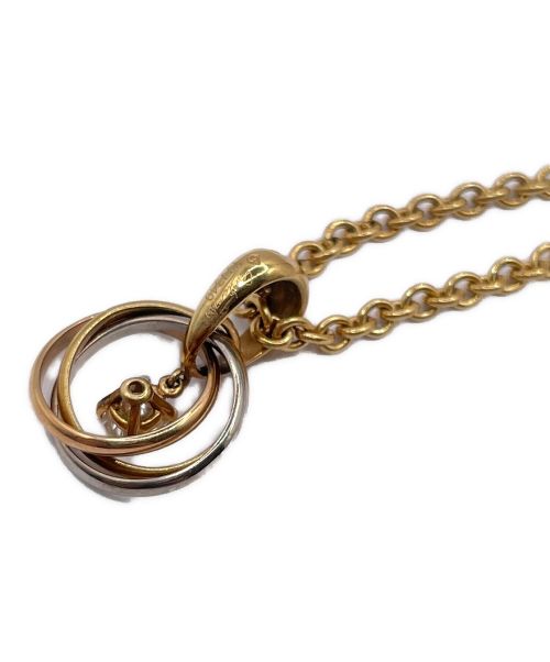 Cartier（カルティエ）Cartier (カルティエ) トリニティ1Pダイヤネックレス サイズ:-の古着・服飾アイテム