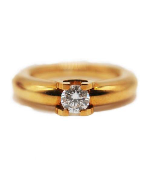 Cartier（カルティエ）Cartier (カルティエ) Cドゥカルティエ ダイヤリング サイズ:49 K18 8.1g ダイヤモンド 0.3ct程の古着・服飾アイテム