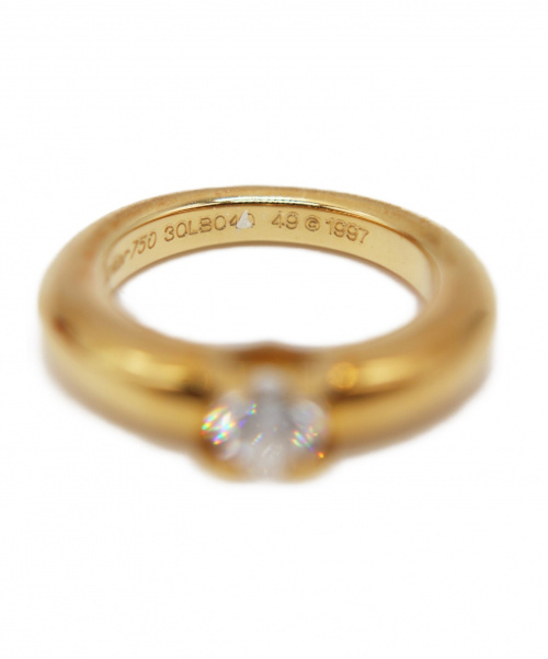Cartier（カルティエ）Cartier (カルティエ) Cドゥカルティエ ダイヤリング サイズ:49 K18 8.1g ダイヤモンド 0.3ct程の古着・服飾アイテム