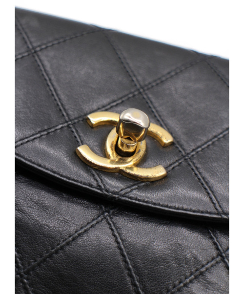 CHANEL（シャネル）CHANEL (シャネル) マトラッセウエストポーチ ブラック サイズ:75 マトラッセ ■の古着・服飾アイテム