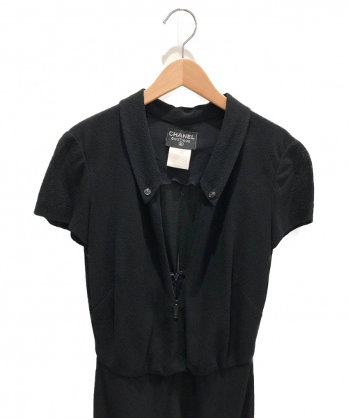 CHANEL（シャネル）CHANEL (シャネル) ワンピース ブラック サイズ:38の古着・服飾アイテム