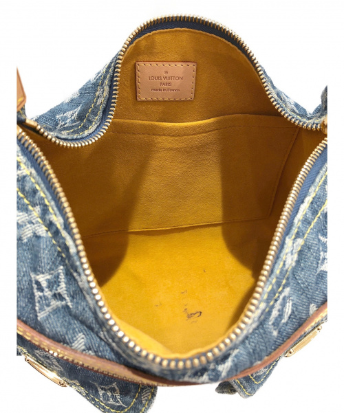 LOUIS VUITTON（ルイ ヴィトン）LOUIS VUITTON (ルイヴィトン) バギーPM ブルー サイズ:PM モノグラム・デニム M95049の古着・服飾アイテム
