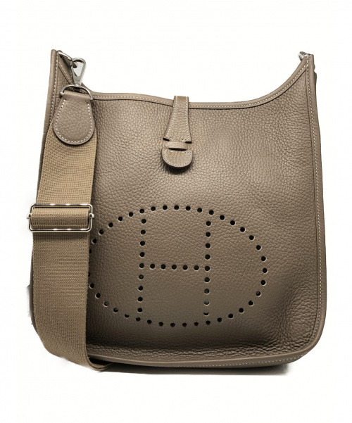 HERMES（エルメス）HERMES (エルメス) エブリンⅢPM  エトゥープ サイズ:PM トリヨンクレマンス □Rの古着・服飾アイテム