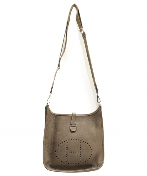 HERMES（エルメス）HERMES (エルメス) エブリンⅢPM  エトゥープ サイズ:PM トリヨンクレマンス □Rの古着・服飾アイテム
