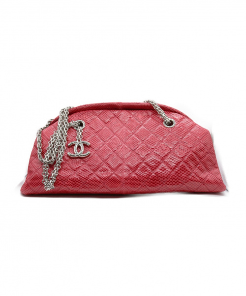 CHANEL（シャネル）CHANEL (シャネル) チェーントートバッグ レッド サイズ:-の古着・服飾アイテム