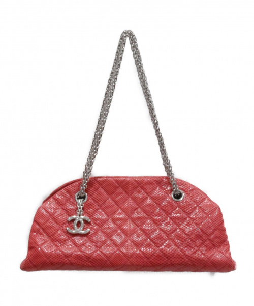 CHANEL（シャネル）CHANEL (シャネル) チェーントートバッグ レッド サイズ:-の古着・服飾アイテム
