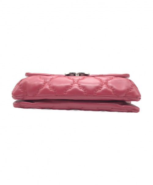 CHANEL（シャネル）CHANEL (シャネル) 2WAYチェーンショルダーバッグ レッド サイズ:24の古着・服飾アイテム