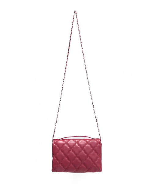 CHANEL（シャネル）CHANEL (シャネル) 2WAYチェーンショルダーバッグ レッド サイズ:24の古着・服飾アイテム