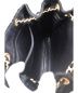 中古・古着 CHANEL (シャネル) 巾着ショルダーバッグ ブラック サイズ:- チョコバー ハラコ 6752887：59800円