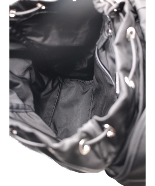PRADA（プラダ）PRADA (プラダ) ナイロンバックパック ブラック サイズ:- 2VZ135 ナイロンの古着・服飾アイテム