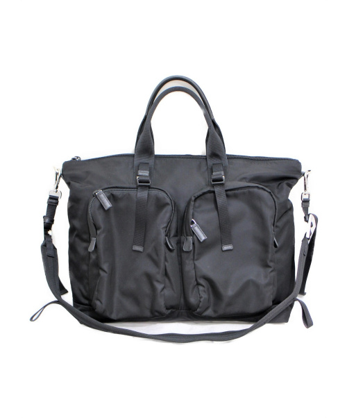 PRADA（プラダ）PRADA (プラダ) 2WAYショルダーバッグ ブラック サイズ:- 2VG025 ナイロンの古着・服飾アイテム