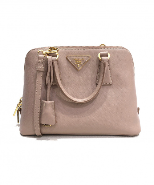 PRADA（プラダ）PRADA (プラダ) 2WAYショルダーバッグ ベージュ サイズ:- BL0838 サフィアーノの古着・服飾アイテム