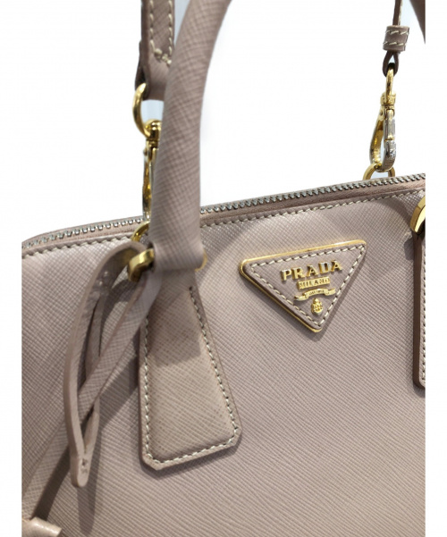 PRADA（プラダ）PRADA (プラダ) 2WAYショルダーバッグ ベージュ サイズ:- BL0838 サフィアーノの古着・服飾アイテム